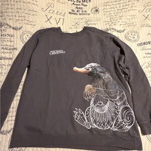 Fantastic beasts crimes of grindelwald niffler sweatshirt